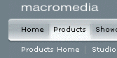 Macromedia style menu for Dreamweaver screenshot